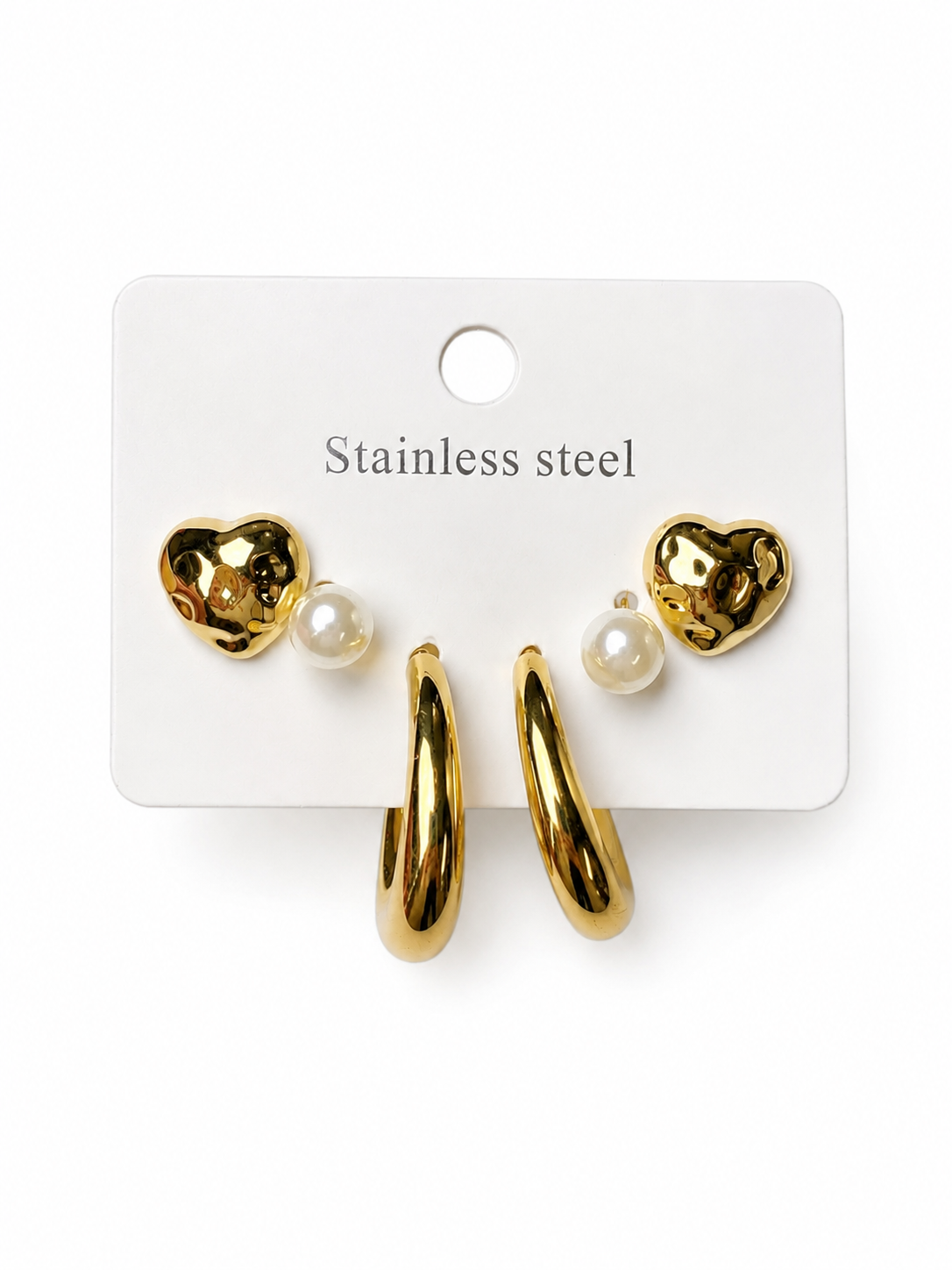 Orecchini Golden Heart