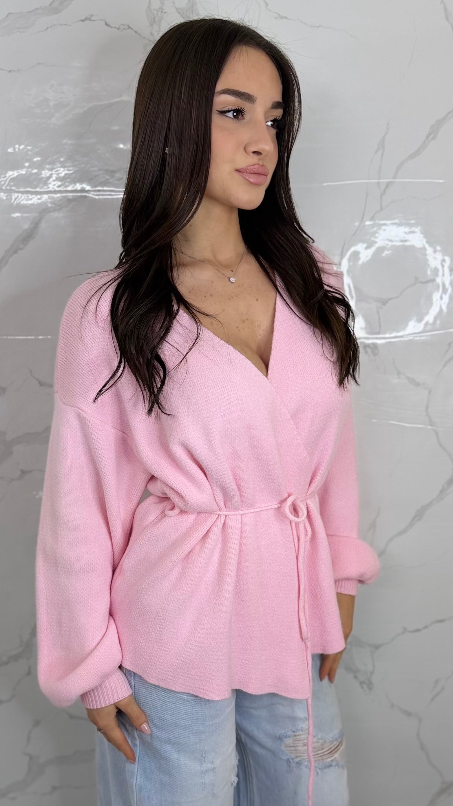 Cardigan Incrociatina