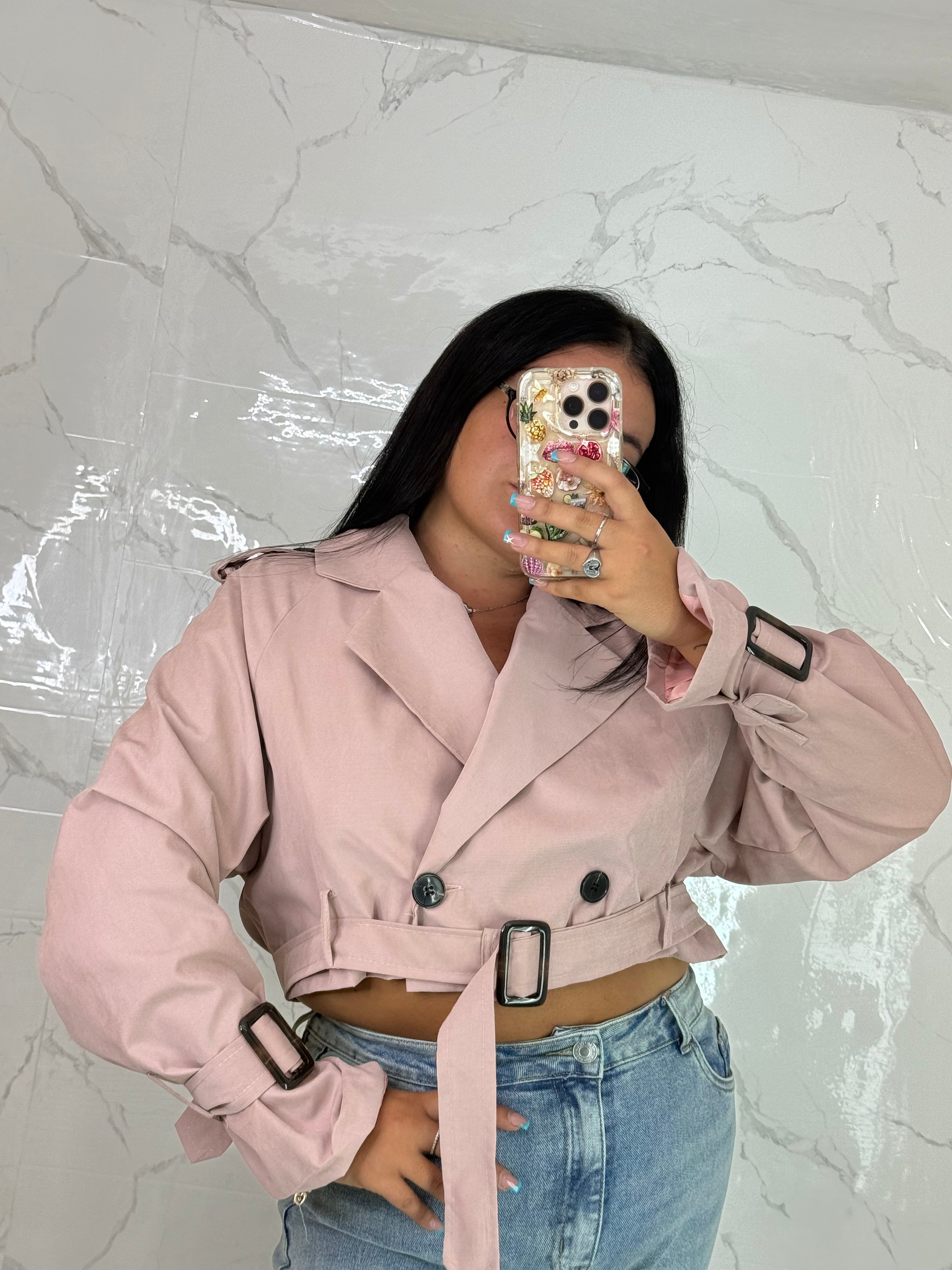 Mini Trench Rosa