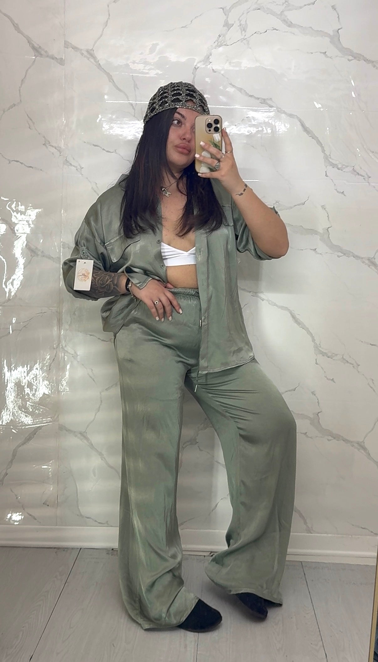 Pantalone Satin