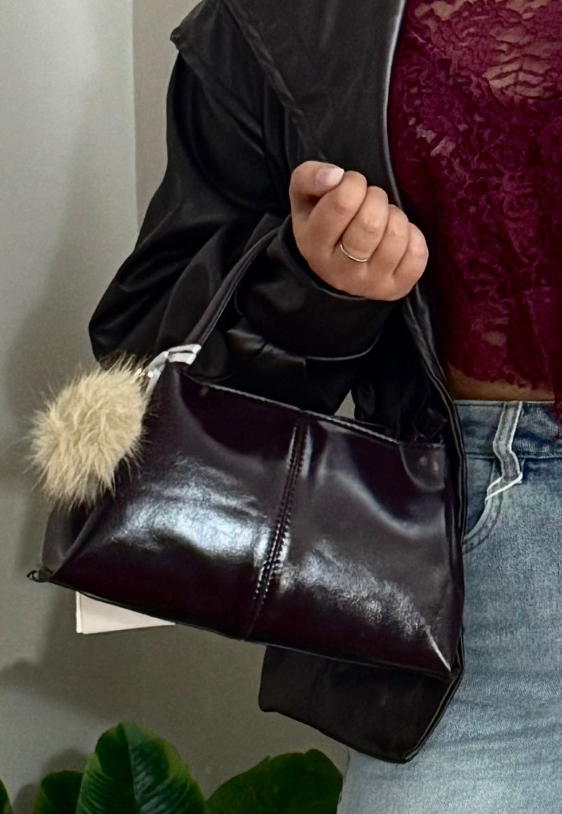 Borsa Maddy con Charm